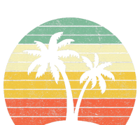 Palm Tree Retro Tropical Beach Hoodie