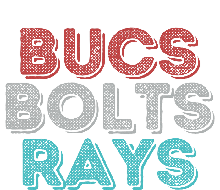 Retro Vintage Bucs Bolts Rays Tank Top