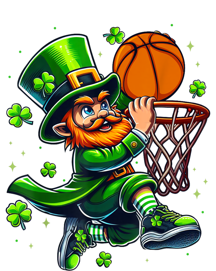 Leprechaun Basketball Dunk St Patricks Day T-Shirt