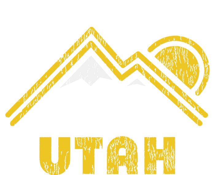 Retro Utah T Vintage Mountains Design 16 in Basic Backpack