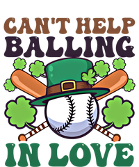 CanT Help Balling In Love Design St Patricks Baseball Cool Gift Valucap Bio-Washed Visor