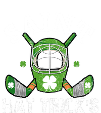 Saint PatrickS Day Ice Hockey Player Stick Mask Gift T-Shirt