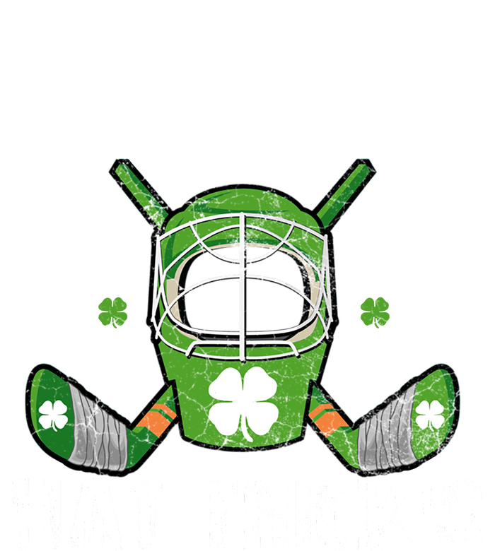 Saint PatrickS Day Ice Hockey Player Stick Mask Gift T-Shirt