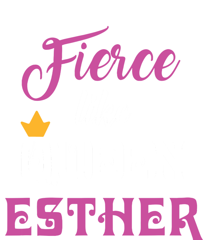 Fierce Like Queen Esther Purim Party T-Shirt