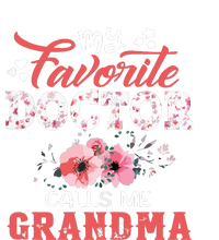 My Favorite Doctor Calls Me Grandma Floral Mothers Day Sustainable Bucket Hat