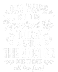 My Wife Is Getting Knocked Up Today And The Doctor Funny Ivf Sweatshirt Cinch Pack Bag