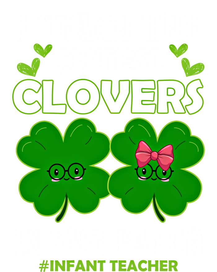 Cutest Clovers In Patch St PatrickS Day Infant Teacher Cute Gift Full-Length Apron With Pockets