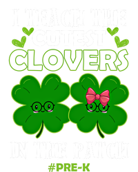 Cutest Clovers In Patch St PatrickS Day Prek Teacher Funny Gift Flat Bill Trucker Hat