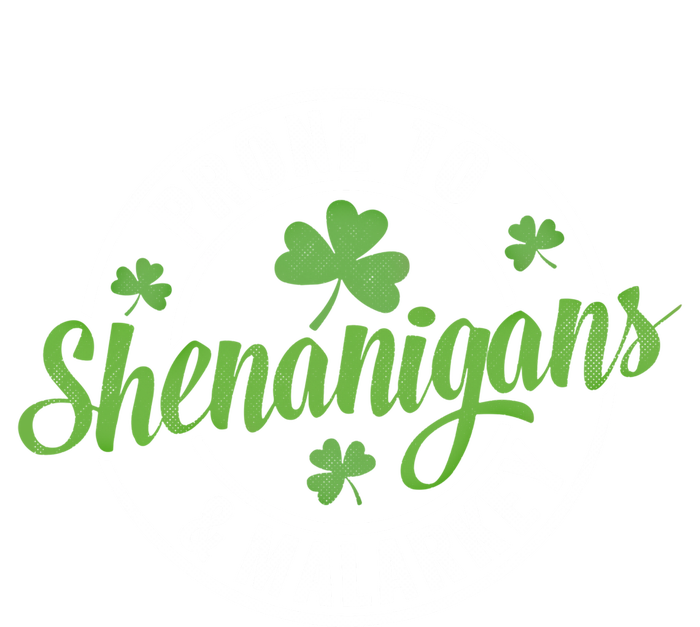 Distressed Prone To Shenanigans And Malarkey St Patricks Day Funny Gift T-Shirt