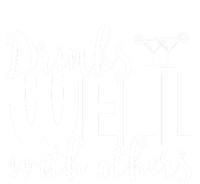 S Well With Others Funny Alcohol Cocktail Party Gift Long Sleeve Pajama Set