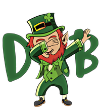 Dabbing Leprechaun Irish St PatrickS Day Gift Meaningful Gift Microfiber Hand Towel