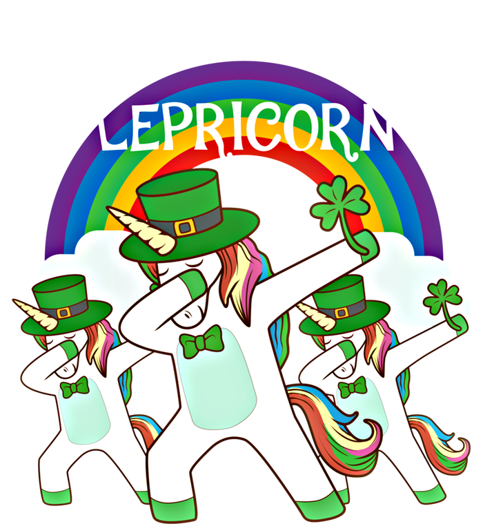 Dabbing Lepricorn Gift Three Irish Unicorns St Patricks Meaningful Gift T-Shirt