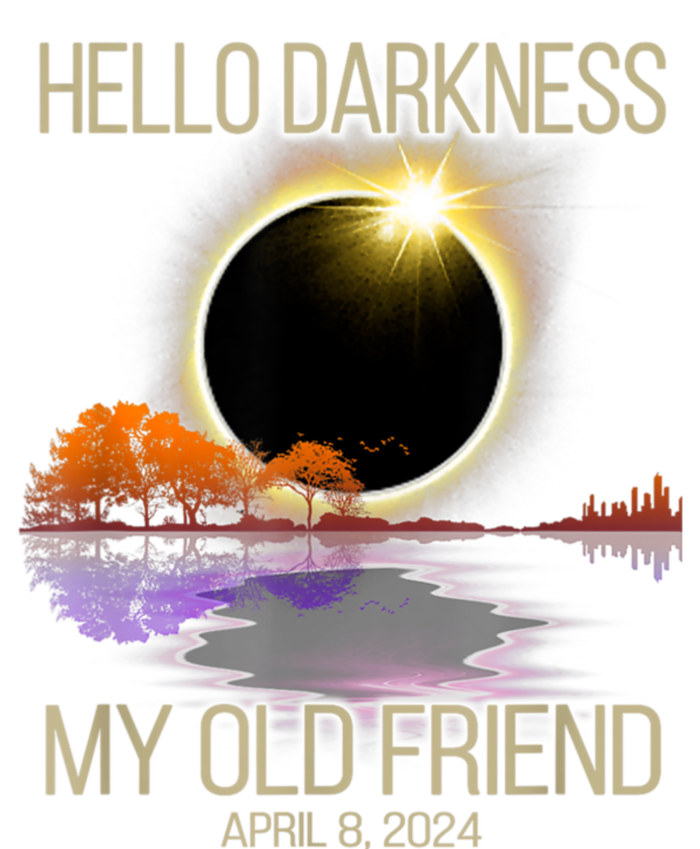 Hello Darkness My Old Friend Solar Eclipse April 08 2024 Tote Bag