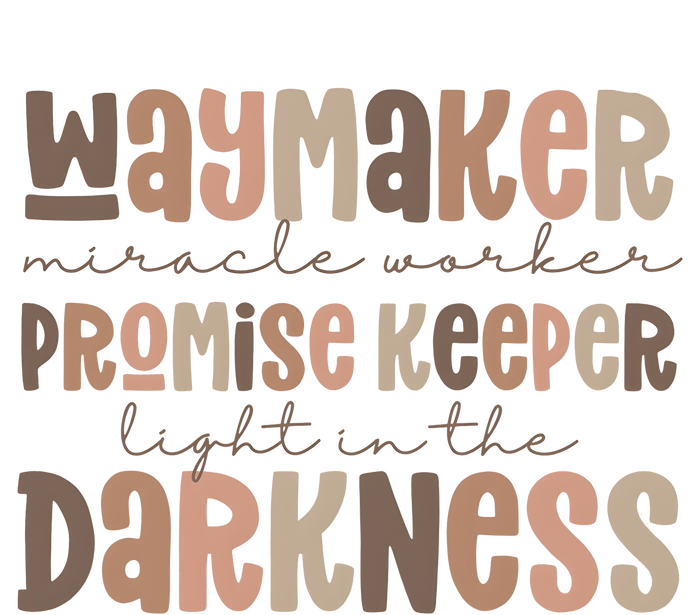 Way Maker Miracle Worker Promise Keeper Light In The Darkness Tank Top