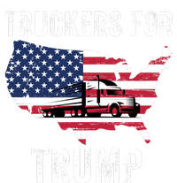 Truckers For Trump 2024 Maga Trump Lovers Election 2024 I Stand With Trump Tall Hoodie