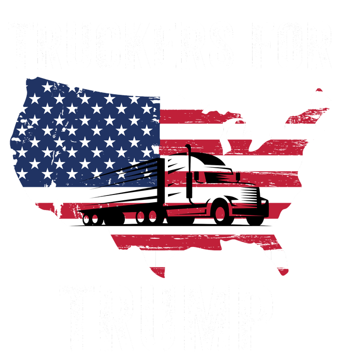 Truckers For Trump 2024 Maga Trump Lovers Election 2024 I Stand With Trump Tall Hoodie