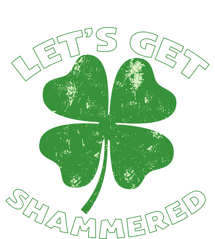 Funny St Patricks Day With Lets Get Shammered Doggie Tank