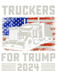 Truckers For Trump American Flag Trump 2024 Vintage 16 in Basic Backpack