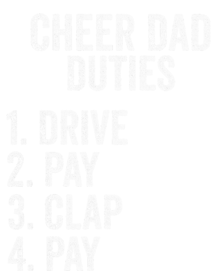 Fathers Day Funny Cheer Dad Duties Drive Pay Clap Sustainable Beanie