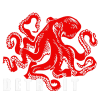 Detroit Michigan Souvenir Octopus Kraken Detroit Women's T-Shirt