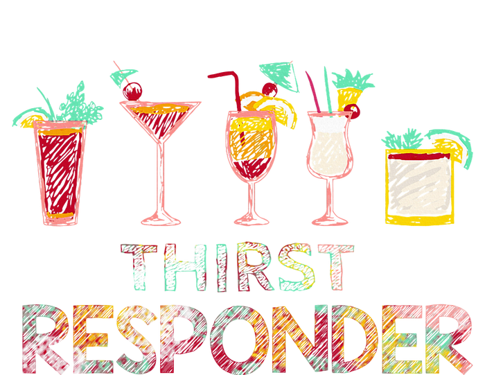 Thirst Response Responder Funny Bartender Mixologists Women's Fleece Hoodie