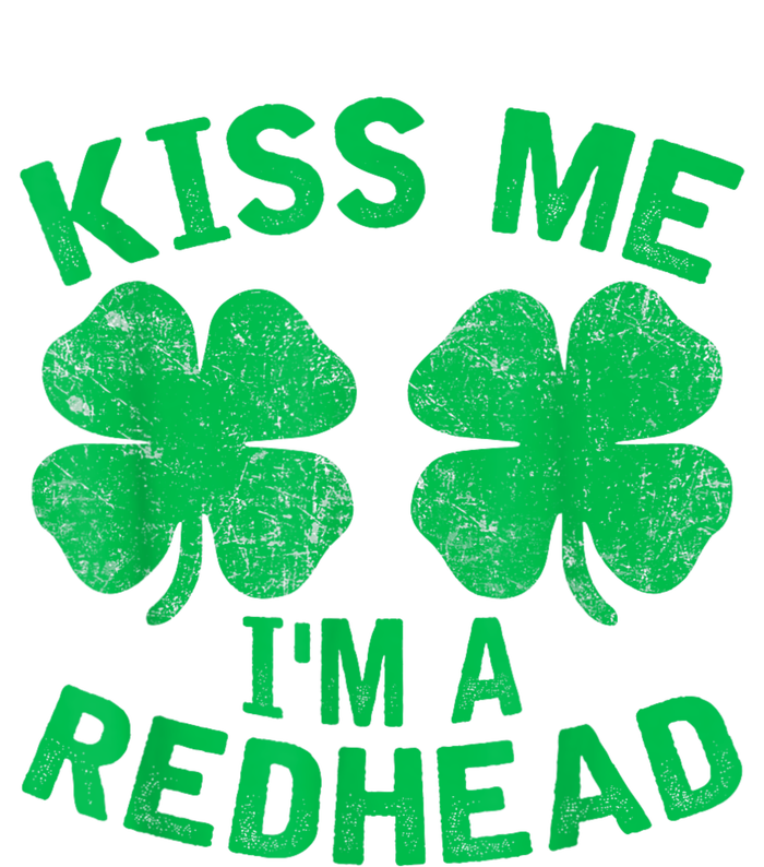 Kiss Me IM A Redhead St. PatrickS Day Irish Funny Ginger PosiCharge Competitor Tank