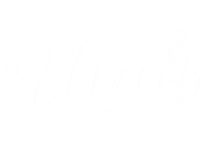 Utah Varsity Script Sports Athletic Jersey Style T-Shirt