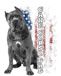 Cane Corso Dad Dog Owner Italian Mastiff Usa American Flag Women's Fleece Hoodie