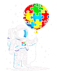 Astronaut Balloon Autism Awareness Space Autistic Boy Youth Performance Sprint T-Shirt