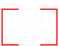 Trump 2024 Too Big To Rig Pajama Set