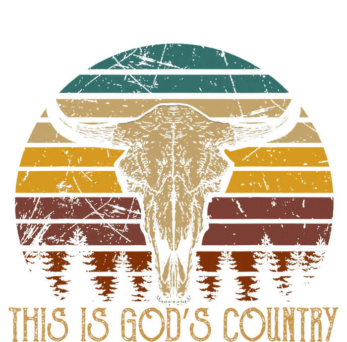 This Is GodS Music Country Bull Skulls Western Howdy Women's Fleece Hoodie