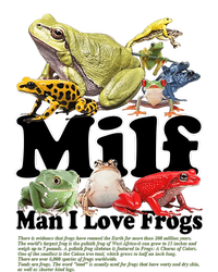 Milf Man I Love Frogs Garment-Dyed Sweatshirt