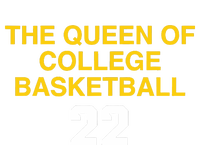 The Queen Of College Basketball 22 Kids Long Sleeve Shirt