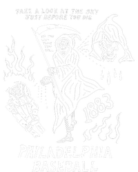 Heavyslime The Fightins Take A Look At The Sky Just Before You Die Philadelphia Ladies PosiCharge Competitor Racerback Tank