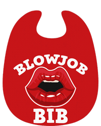 Blowjob Bib Funny Adult Women Dirty Humor Blowjob Bib Striped Beanie with Solid Band