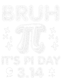 Bruh Pi Day 3.14 Pi Symbol Funnyteachers Math Lovers T-Shirt