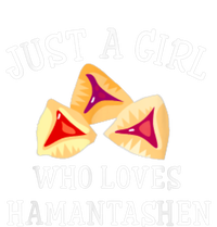 Just A Girl Who Loves Hamantashen Happy Purim Costume Party Grommeted Golf Towel