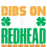 Dibs On The Redhead Irish St Patricks Day Shamrock Flexfit Unipanel Trucker Cap