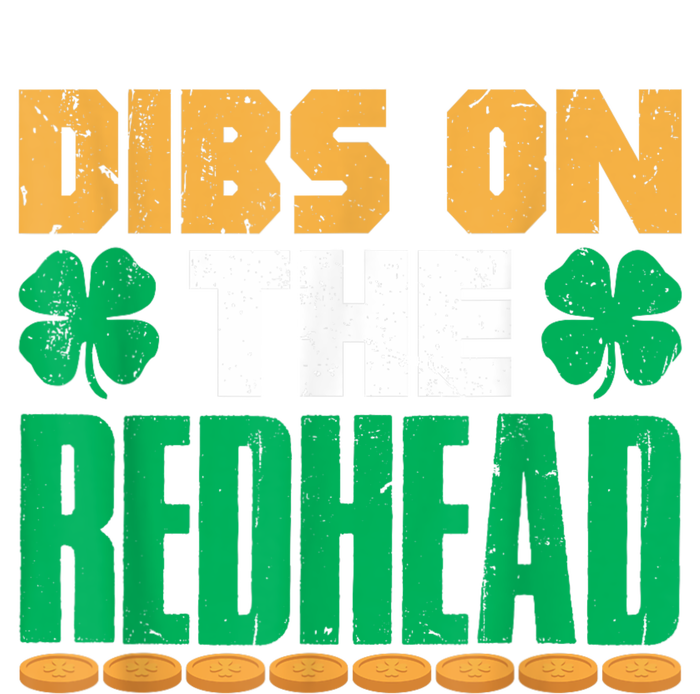 Dibs On The Redhead Irish St Patricks Day Shamrock Flexfit Unipanel Trucker Cap