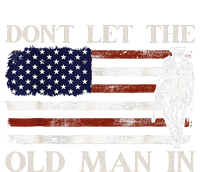 DonT Let The Old Man In Vintage American Flag Long Sleeve Pajama Set