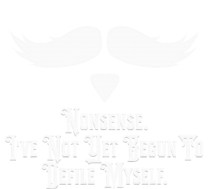 Nonsense IVe Not Yet Begun To Defile Myself Kids Hoodie