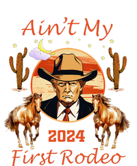 Trump AinT My First Rodeo Cowboy American Bull Riding T-Shirt