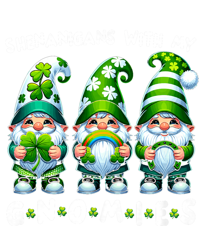 St Patricks Day Shenanigans With My Gnomies Women's Fleece Hoodie