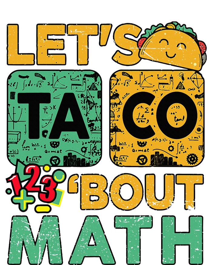 Funny Lets Taco Bout Math Teacher Back School Magnet