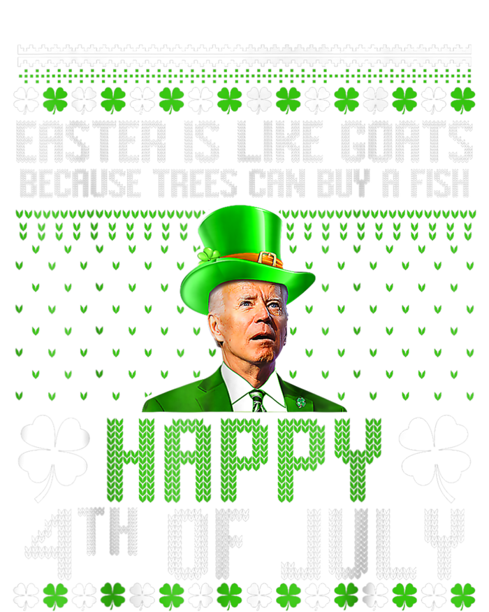 Funny Joe Biden Happy 4th Of July Confused St Patricks Day T-Shirt