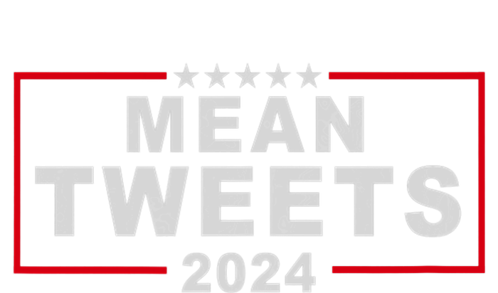 Mean Tweets 2024 Usa Election President Donald Trump Funny USA-Made Doggie Bandana