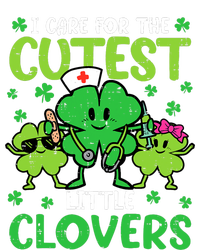 I Care For The Cutest Little Clovers St Patricks Day Nurse Baby Long Sleeve Bodysuit