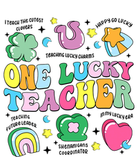 One Lucky Teacher Retro Teacher St PatrickS Day Teaching Poster