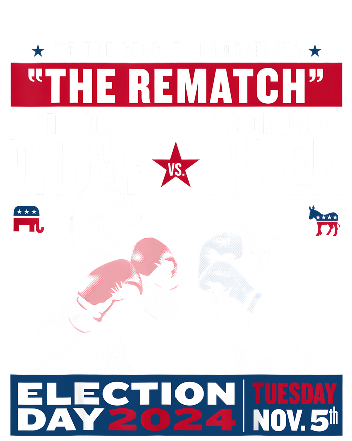 Pro Trump 2024 The Rematch The Don And Crooked Joe T-Shirt