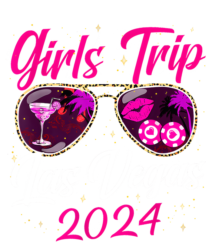 Girl Trip Las Vegas 2024 Nevada Vacation Birthday Trip T-Shirt